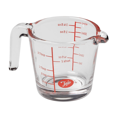 Messbecher, gehärtetes Glas, 40 ml - Tala