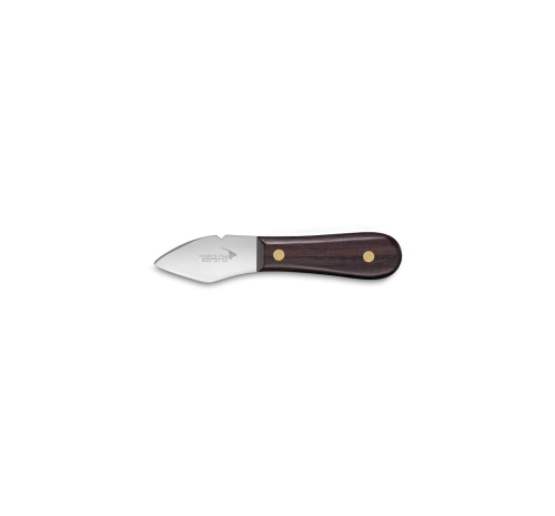 Oyster knife with wide blade, Wooden handle - Déglon