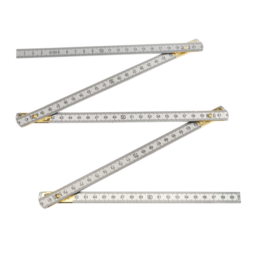 Aluminium folding rule, 100 cm – Déglon