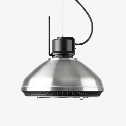 Heating lamp HAL, Elevator function, Stainless steel / Black - Stayhot