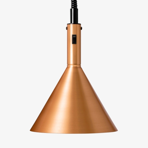 Heating lamp Trattoria 1224, Elevator function, Copper - Stayhot