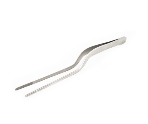 Overlay tweezers, offset - 100% Chef - 20 cm