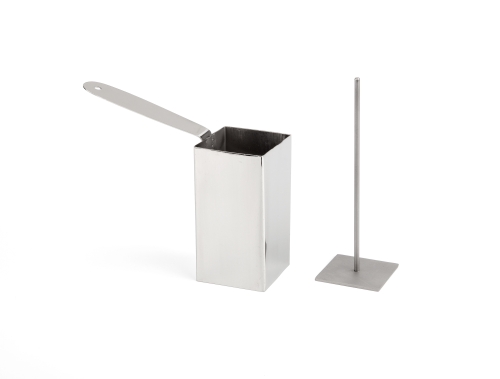Square shape in stainless steel - 100% Chef