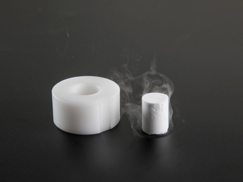 Pellet form for carbonated ice cream - 100% Chef