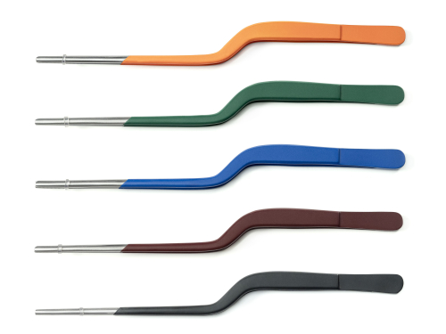 Plating tweezers in different colors, offset, 20 cm - 100% Chef