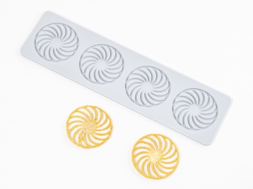 Moule en silicone pour Tuille, Rodeo - 100% Chef