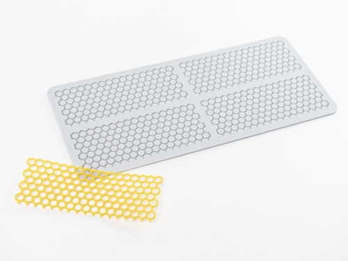 Silicone mould for Tuille, Honeycomb - 100% Chef