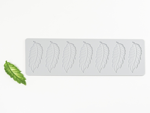 Silikonform für Tuille, Feder - 100% Chef