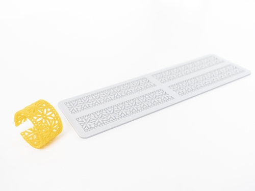 Silicone mould for Tuille, Arabesk - 100% Chef