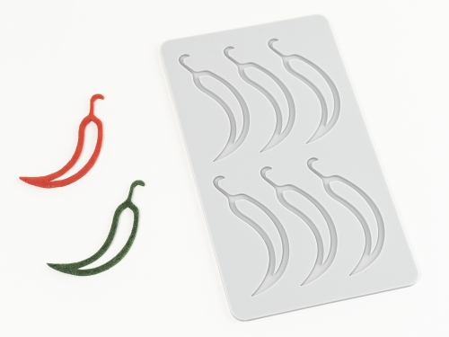 Silikonform für Tuille, Chili - 100% Chef
