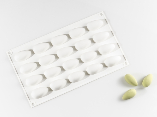 Silikonform für Dekoration, Droppe - 100% Chef