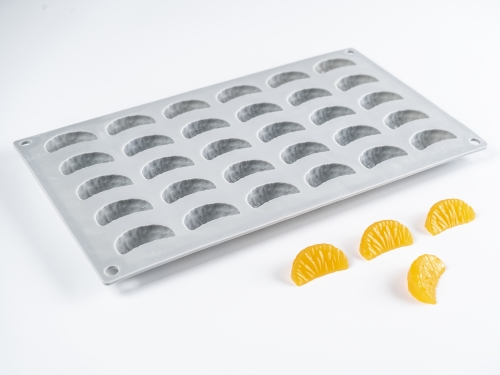 Silikonform für Dekoration, Zitrusfrüchte - 100% Chef