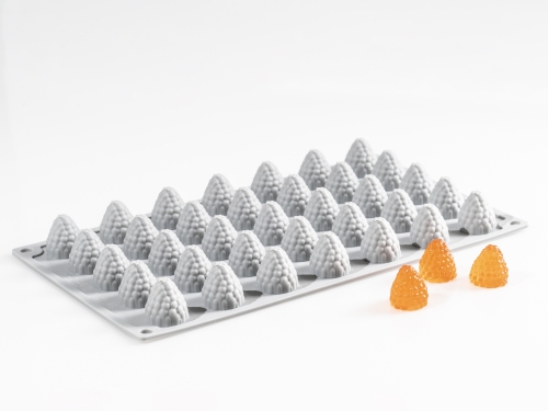 Silikonform für Dekoration, Himbeere - 100% Chef