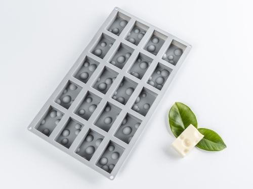 Silicone mould for decoration, Emmentaler - 100% Chef