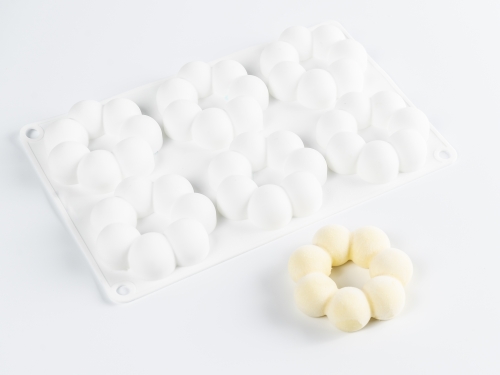 Silikonform für Dekoration, Blume - 100% Chef