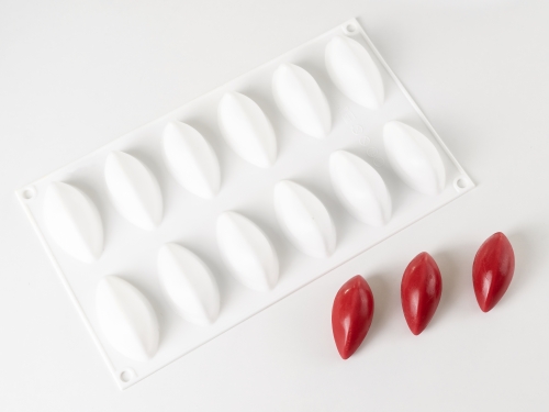 Moule en silicone pour décoration, Quenelle - 100% Chef