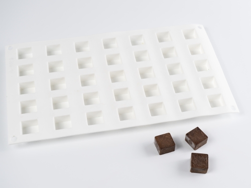 Moule en silicone pour décoration, Cube - 100% Chef