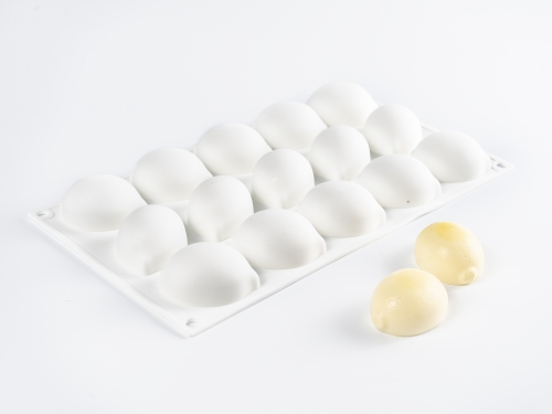 Silikonform für Dekoration, Zitrone - 100% Chef