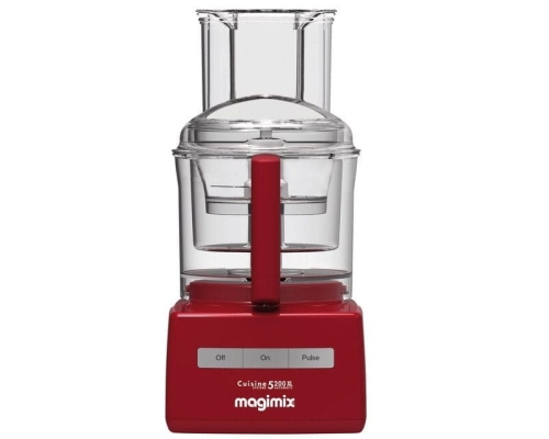 Magimix CS 5200 XL food processor, red
