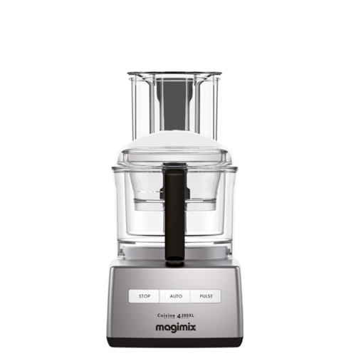 Magimix CS 4200 XL food processor, matt chrome