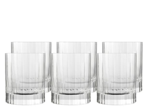 Water glass, Bach, 25.5 cl, 6-pack - Luigi Bormioli