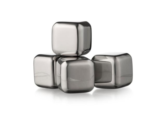 Stainless steel whisky stones, 4-pack - Function