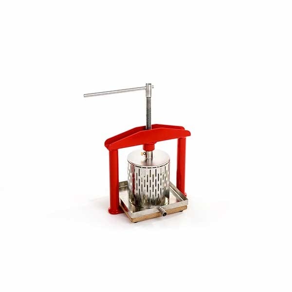 Manual Fruit Press, Stainless Steel, 3 L - Apple Press