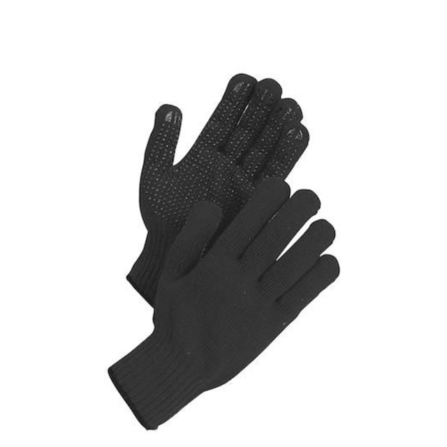 Knitted glove with nonslip grip - Worksafe