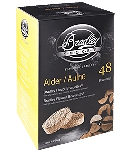 Briquettes for smoker, Flavour Bisquettes - Bradley Smoker