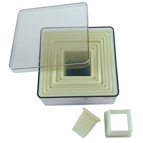 Square cutter, 9-pack - de Buyer