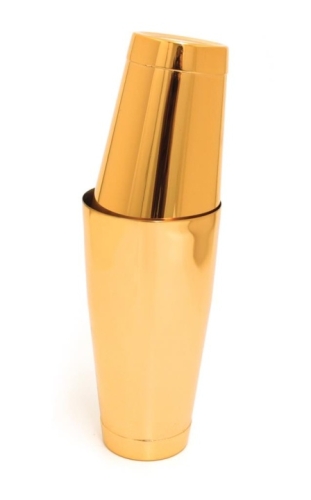 Boston shaker in gold - Bonzer