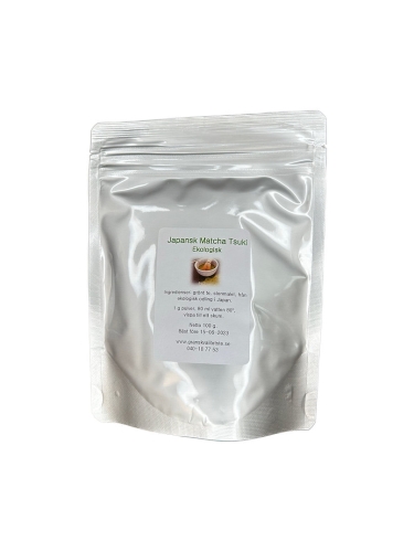 Japanese matcha Tsuki, Organic, 100 g - Grans Kvalitetste