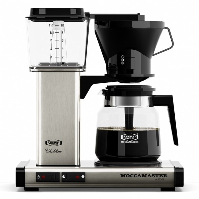 Coffee maker, Manual, Brushed Steel - Moccamaster