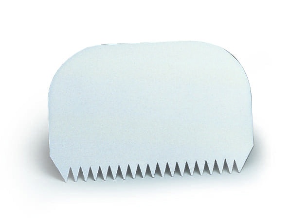 Plastic scraper, pastry