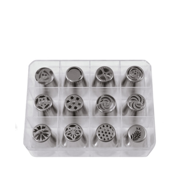 Pack of 12 Russian nozzles - Martellato