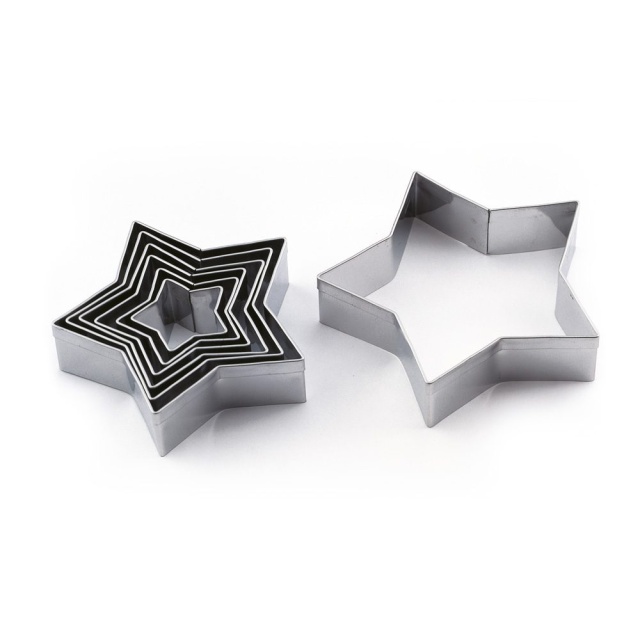 Cutters, Stars, Set of 7 Sizes - Martellato