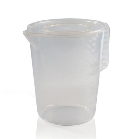 Plastic Carafe with volume markings, 6 litres - Martellato