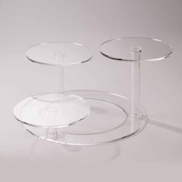 Cake stand for three cakes, Loop - Martellato