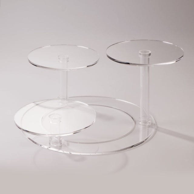 Cake stand for three cakes, Loop - Martellato