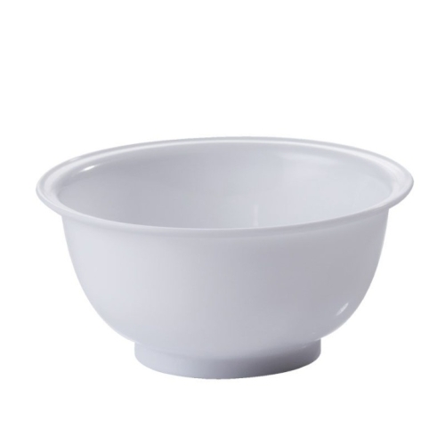 Plastic mixing bowl, white - Martellato