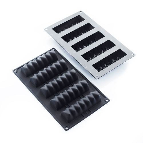 Silikonform, Schwarz, Ritmo, 30SIL509 - Martellato