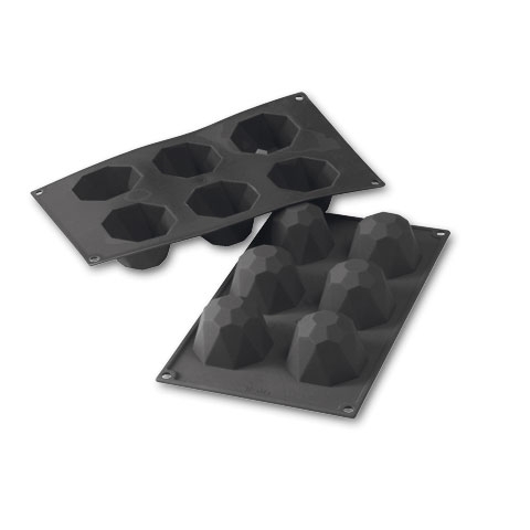 Moule en silicone SF049, diamant - Martellato