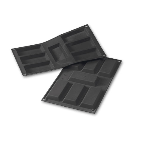 Moule en silicone SF054, Financier, grand - Martellato