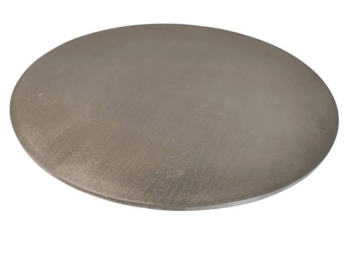 Pizza steel, round - Gourmet steel