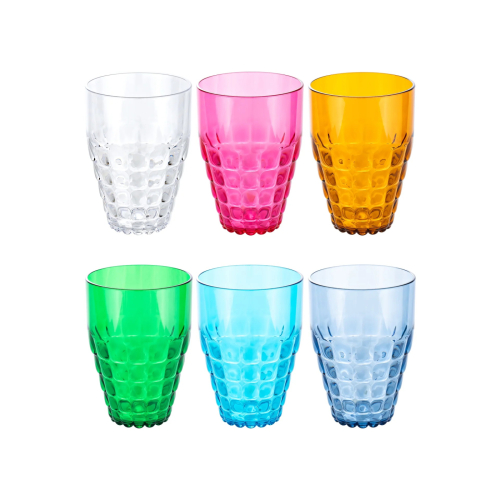 Tiffany 6er-Pack hohe Gläser - Guzzini