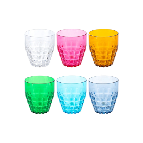 Tiffany Tumbler 6er-Pack niedrig - Guzzini