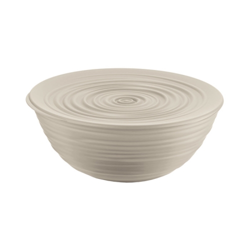 Serving bowl with lid, l, tierra - Guzzini