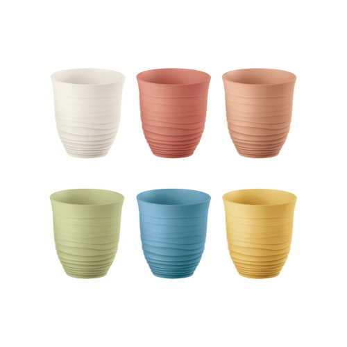 Trinkglas in Plastik, 35 Cl, 6-Pack, Tierra - Guzzini