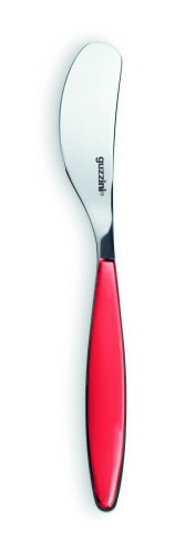 Butter knife, Feeling - Guzzini - Clear Red