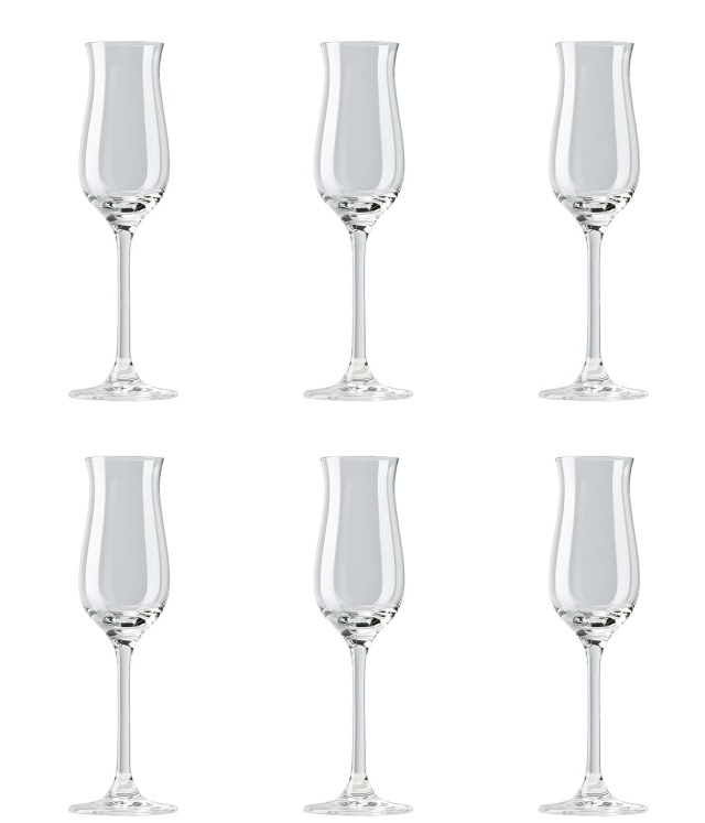 Grappa glasses, Thomas DiVino, 6 pcs